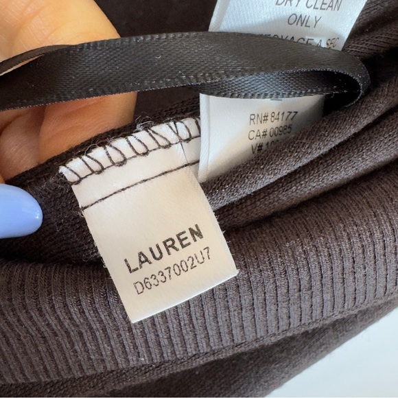 Diane Von Furstenberg Lauren 100% Wool Puff Short Sleeved Wrap Dress Sz 6 - Picture 12 of 16